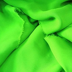 18" W x 180" L Chiffon Table Runner, Neon Green